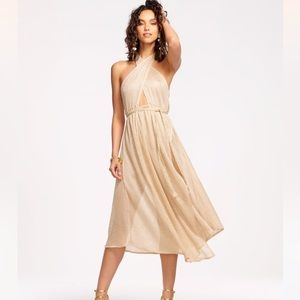 NEW Ramy Brook Megan Halter Coverup Dress XS